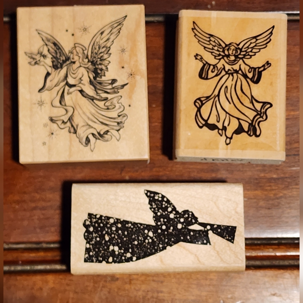 Stampin' Up! Holiday Peace Wooden Stamp Set - Picture 4 of 11